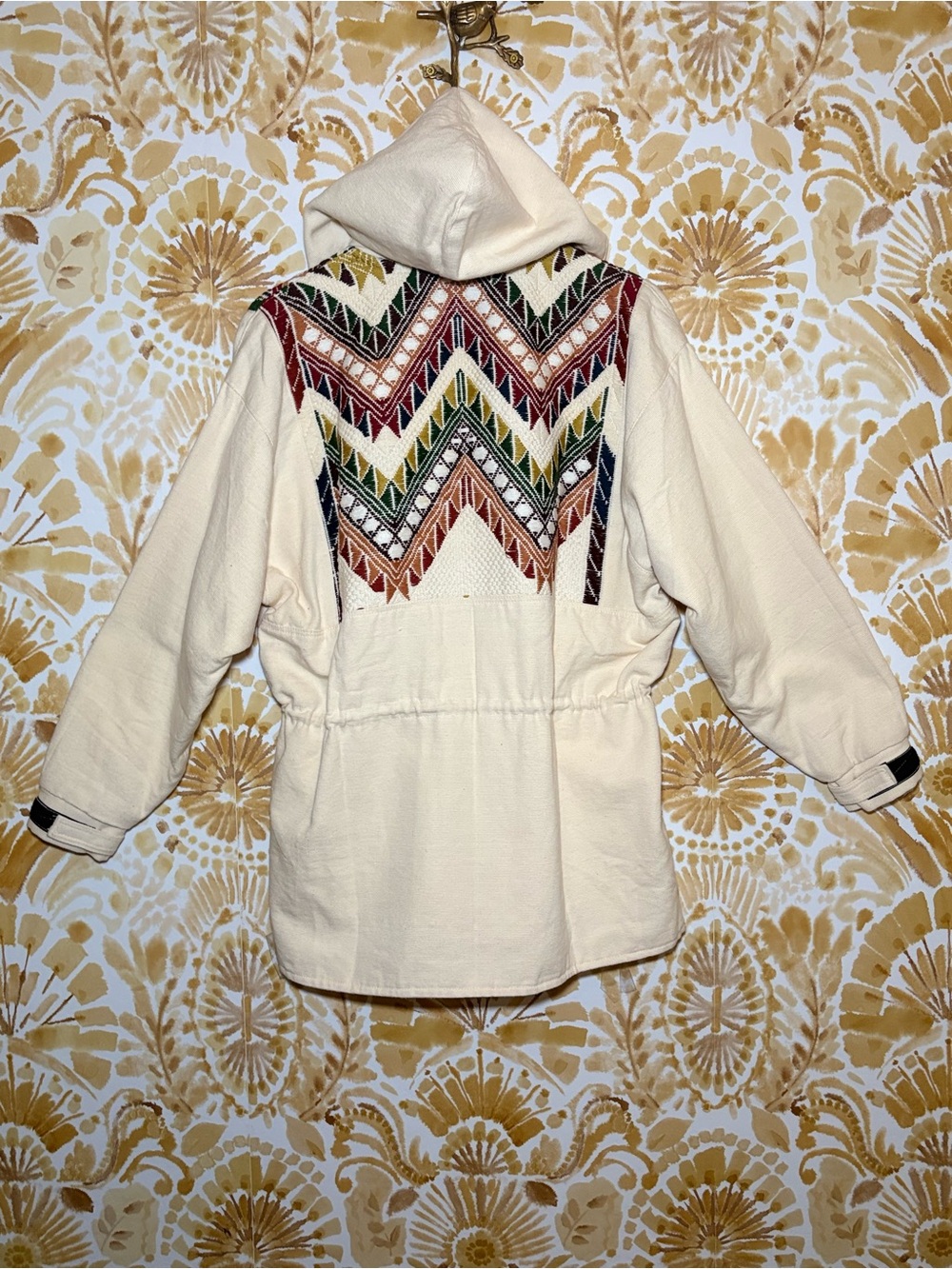 NWT Catalina Originals 100% Cotton Southwestern Embroidered Hooded UtilityJacket - Picture 4 of 12